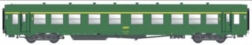 LS Models MW40033 Personenwagen USI At4 U62, 1.Kl. SNCF, Ep.IVa